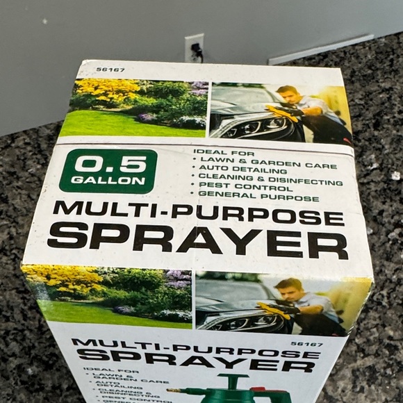 Multi-Purpose Sprayer with Green and Red Nozzle NEW - Picture 4 of 7